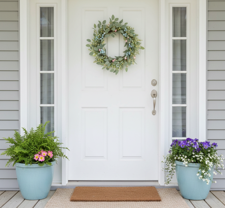 Spring Porch Decor Ideas on a Budget