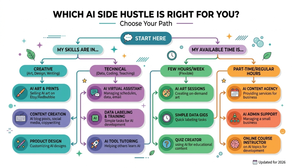 AI Side Hustles for Stay-at-Home Moms